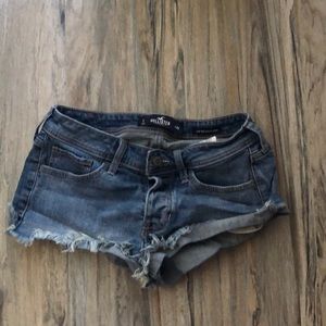 hollister jean shorts